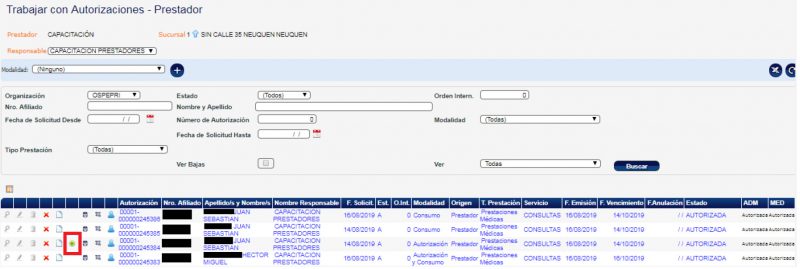 Guia de Autorizaciones en Prestador 09