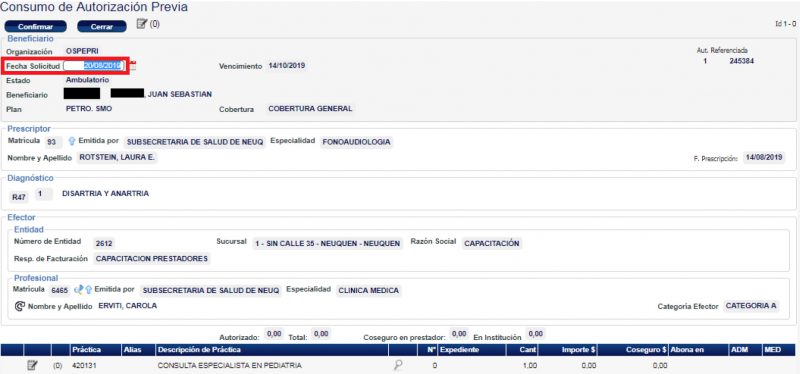 Guia de Autorizaciones en Prestador 11